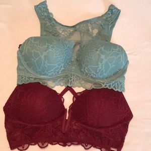 Pink Victoria’s Secret Set of 2 Bras